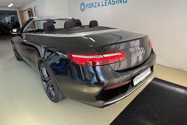 Sort Mercedes E450 fra 2019