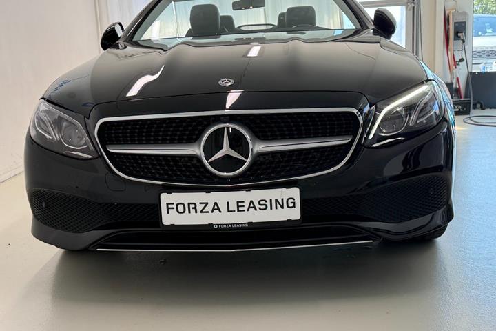 Sort Mercedes E450 fra 2019