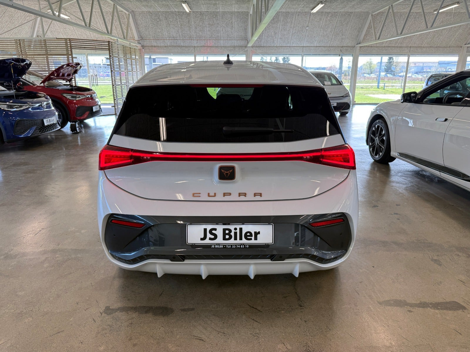 Hvid Cupra Born fra 2025