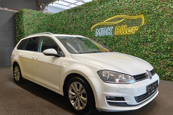 undefined VW Golf VII fra 2014 set udefra
