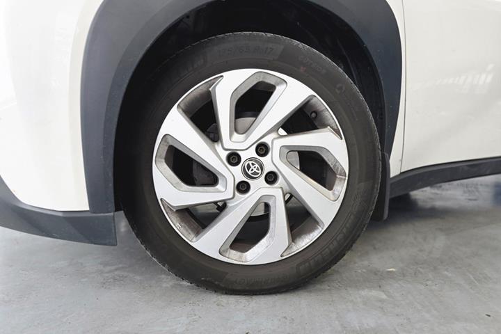 Hvid Toyota Aygo X fra 2023