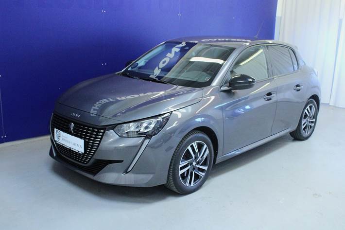 Grå Peugeot 208 fra 2022