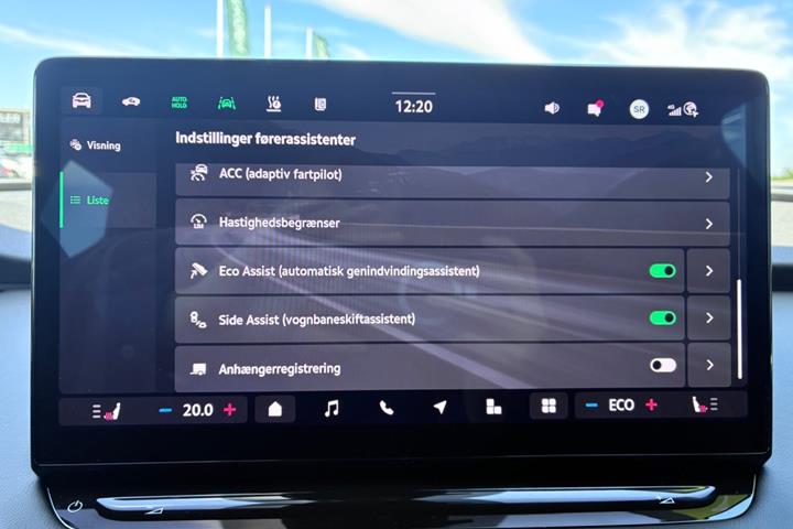 Grå Skoda Enyaq fra 2026