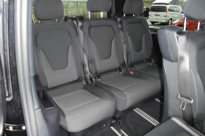 Sort Mercedes V250 d fra 2017