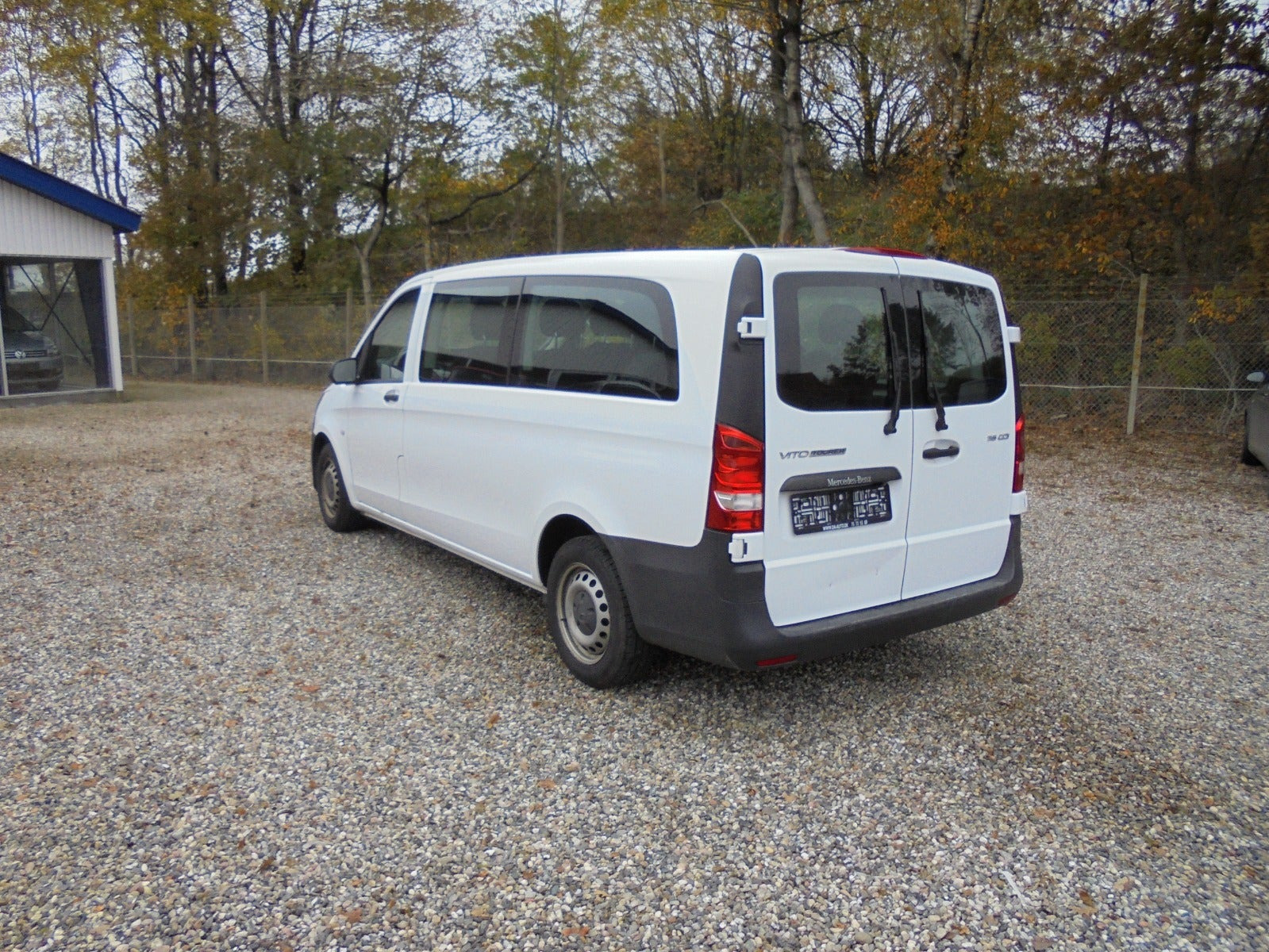Hvid Mercedes Vito 116 fra 2017