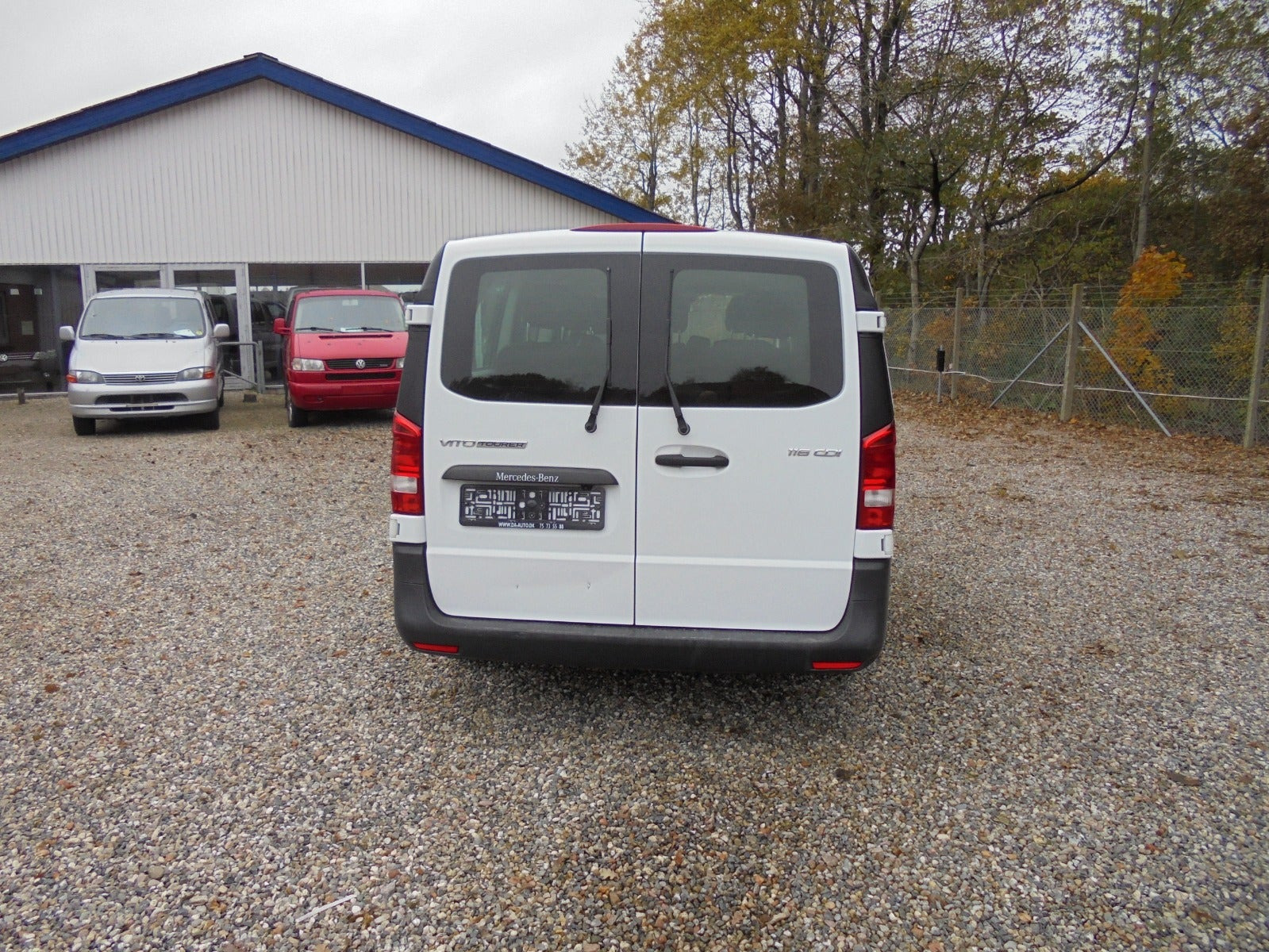 Hvid Mercedes Vito 116 fra 2017