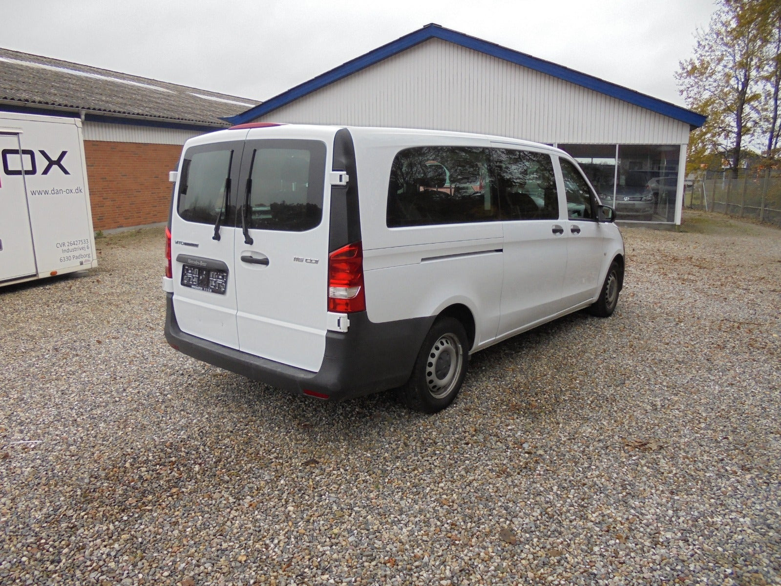 Hvid Mercedes Vito 116 fra 2017