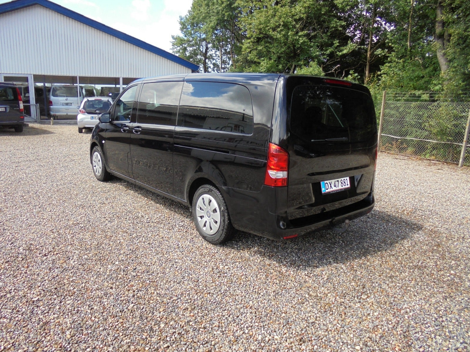 Sort Mercedes Vito 116 fra 2015
