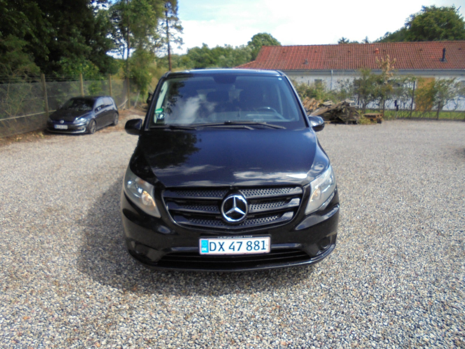 Sort Mercedes Vito 116 fra 2015