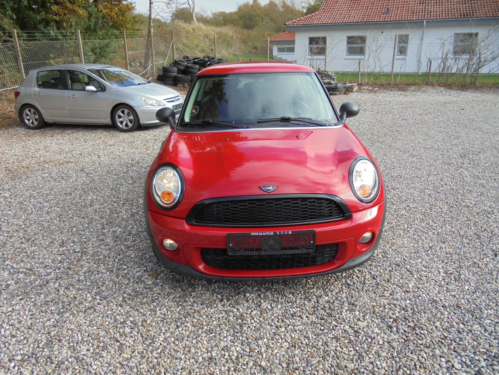 Rød Mini Cooper fra 2012
