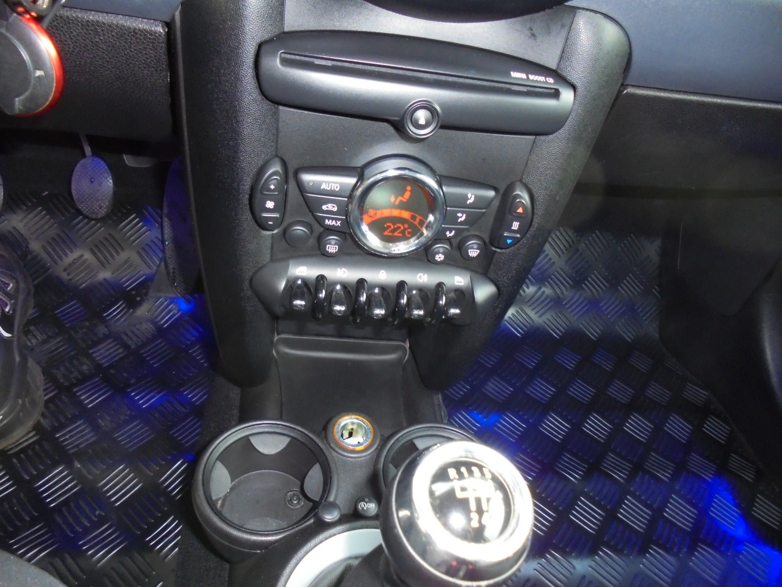 Rød Mini Cooper fra 2012