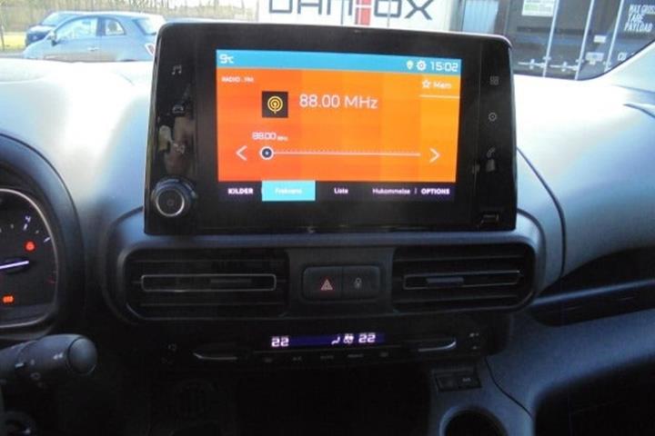 Orange Citroën Berlingo fra 2020