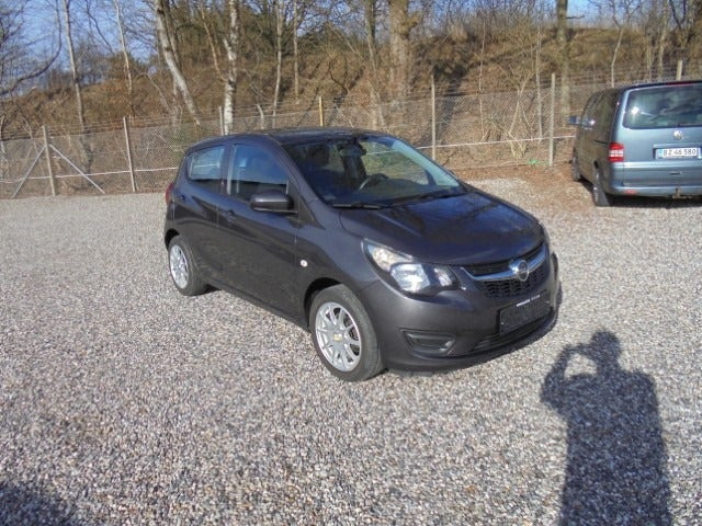 Grå Opel Karl fra 2016