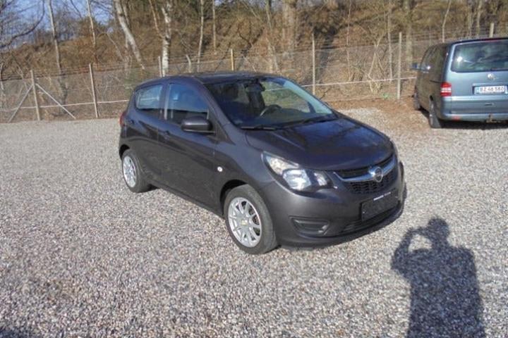 Grå Opel Karl fra 2016