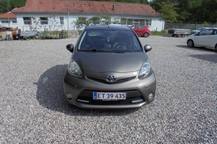 Bronze Toyota Aygo fra 2013