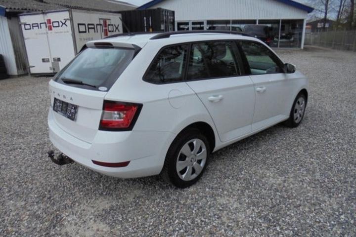 Hvid Skoda Fabia fra 2020