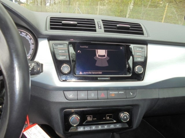 Hvid Skoda Fabia fra 2020