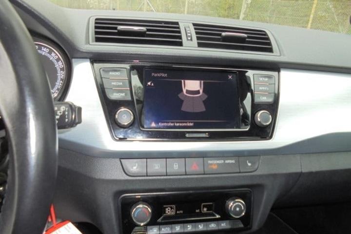 Hvid Skoda Fabia fra 2020
