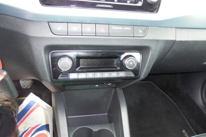 Hvid Skoda Fabia fra 2020