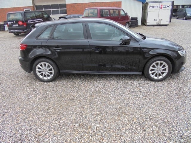 Sort Audi A3 fra 2018