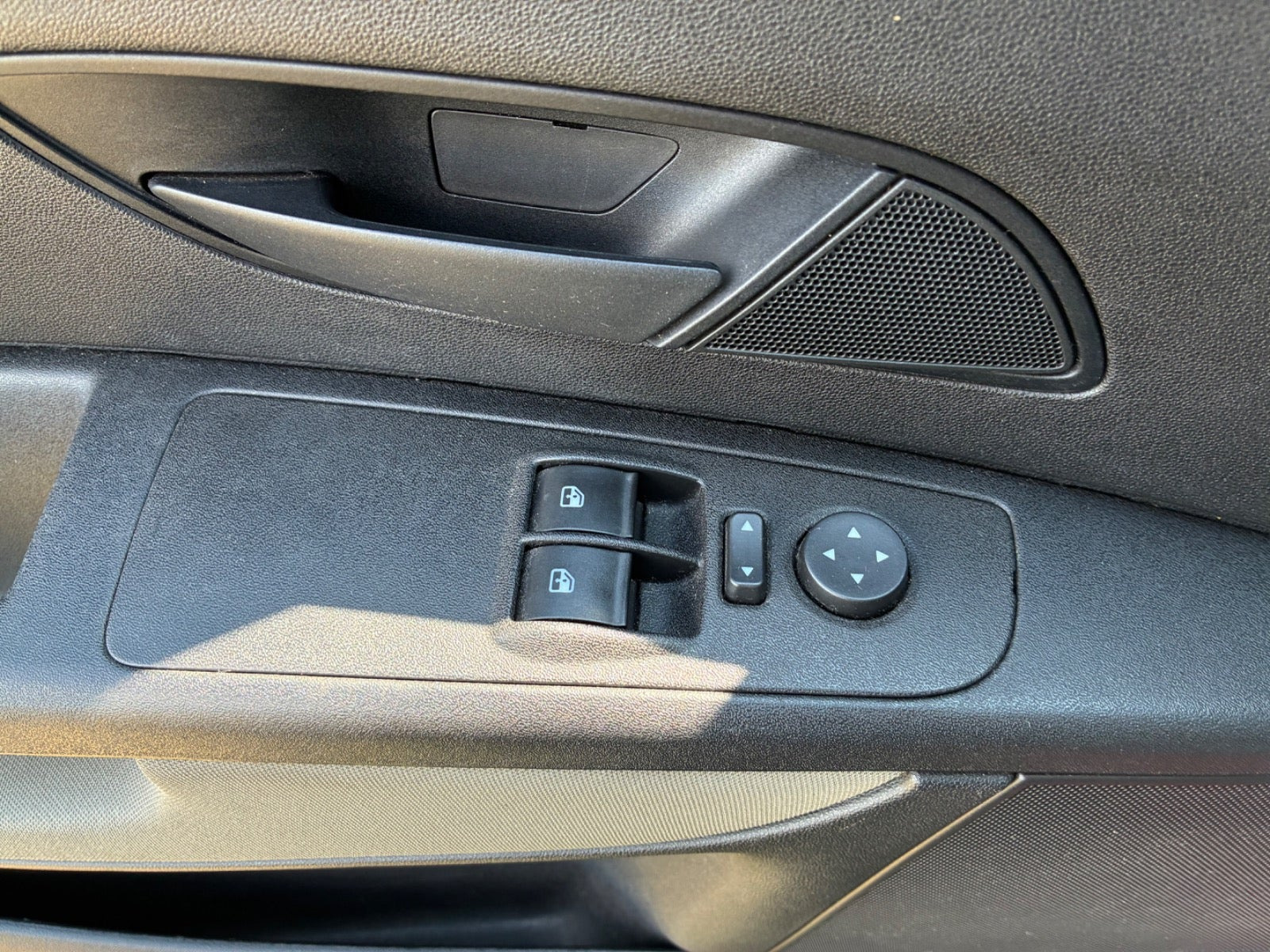 Rød Fiat Punto fra 2006