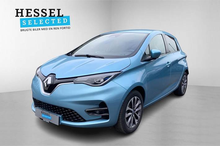 Blå Renault Zoe fra 2022