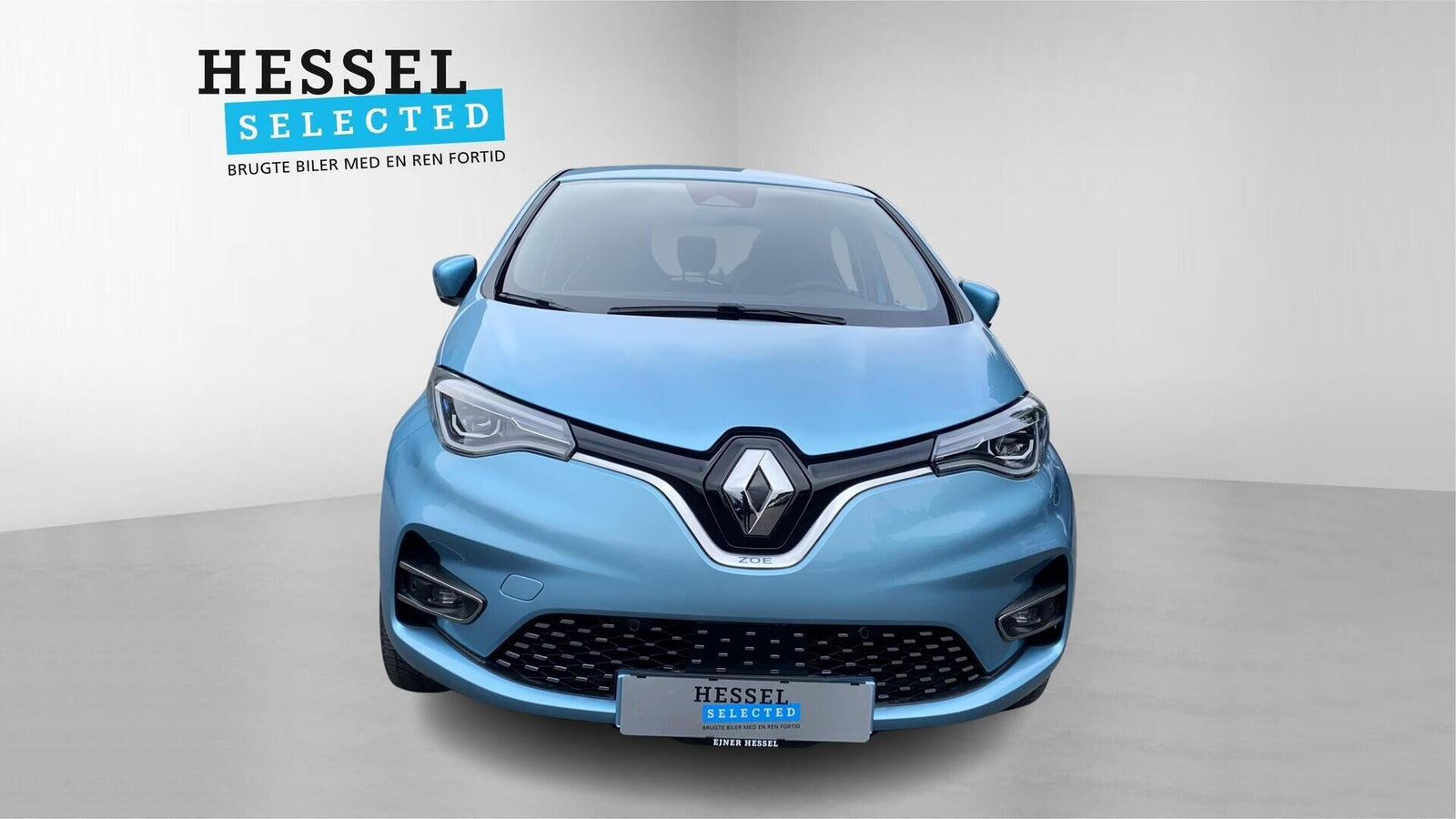 Blå Renault Zoe fra 2022