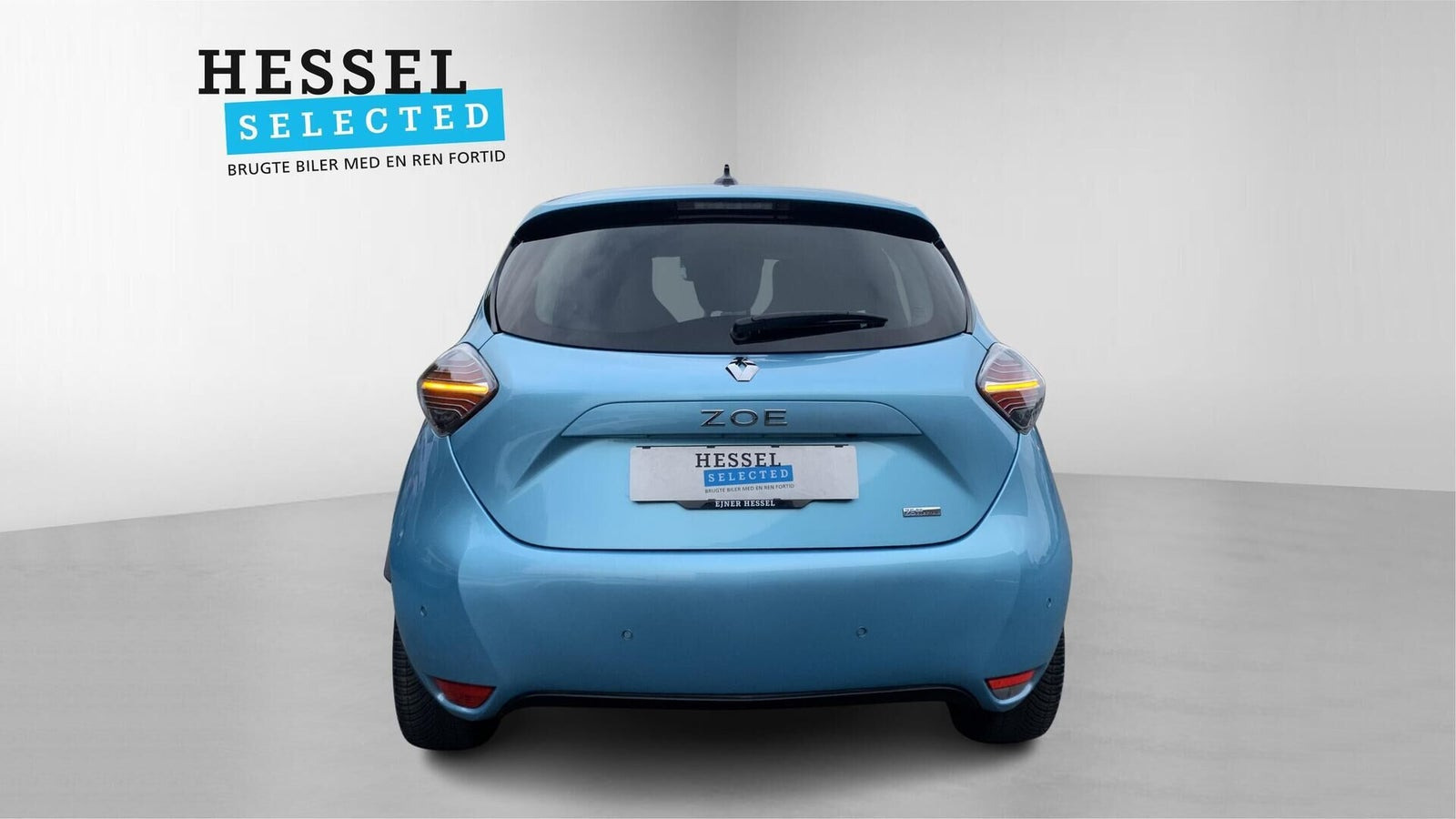 Blå Renault Zoe fra 2022