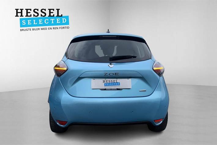 Blå Renault Zoe fra 2022