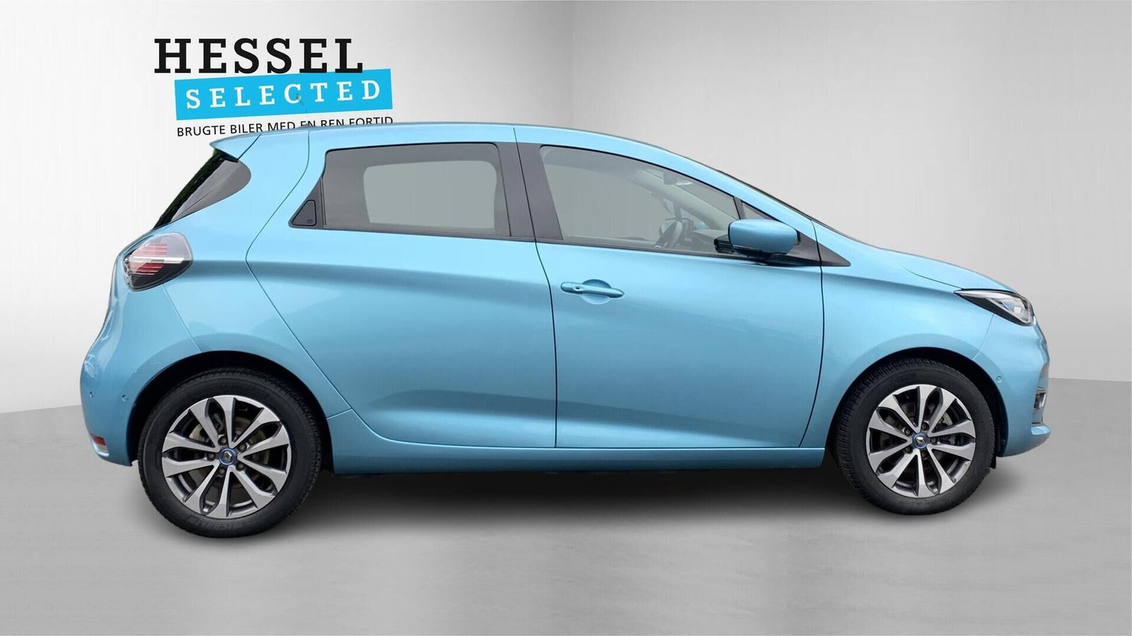 Blå Renault Zoe fra 2022