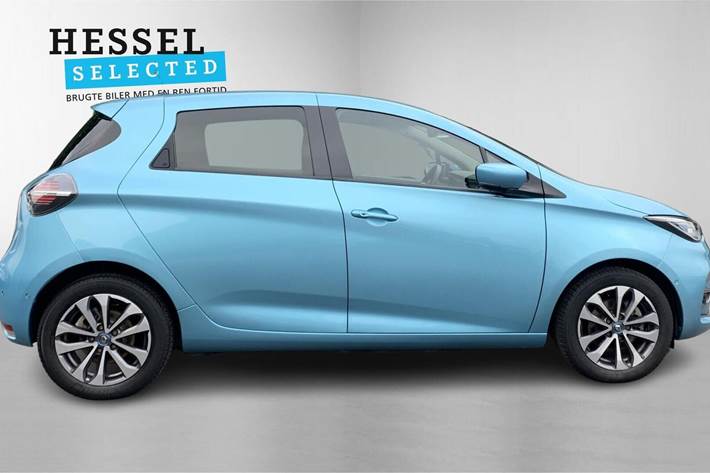 Blå Renault Zoe fra 2022