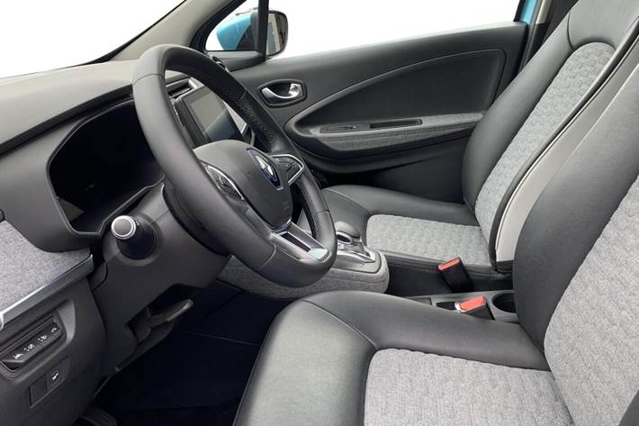 Blå Renault Zoe fra 2022