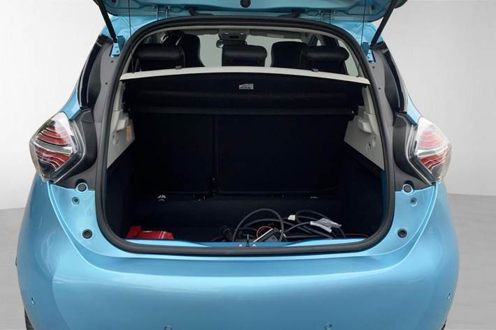 Blå Renault Zoe fra 2022