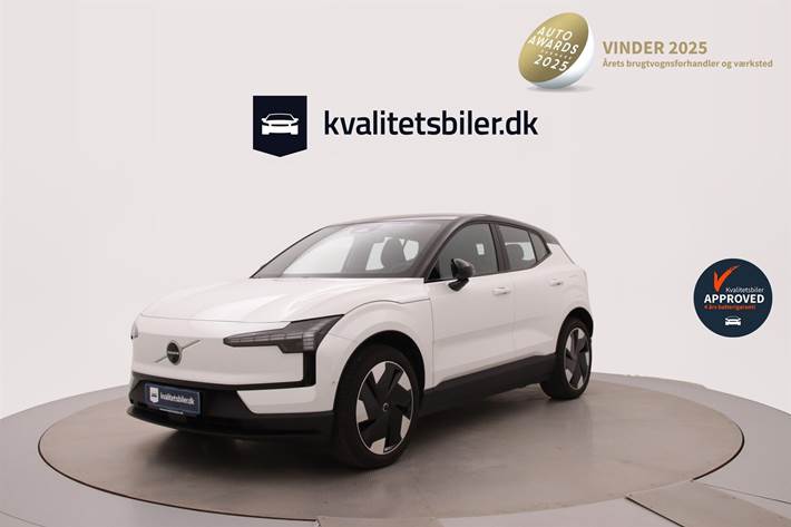 Hvid Volvo EX30 fra 2024