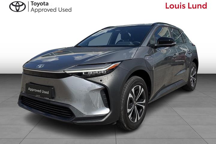 Grå Toyota BZ4X fra 2024