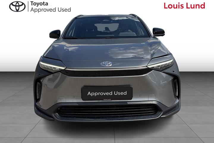 Grå Toyota BZ4X fra 2024