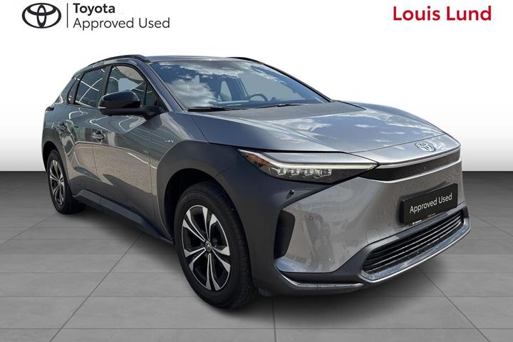 Grå Toyota BZ4X fra 2024