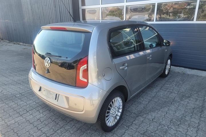 Sølv VW up fra 2013
