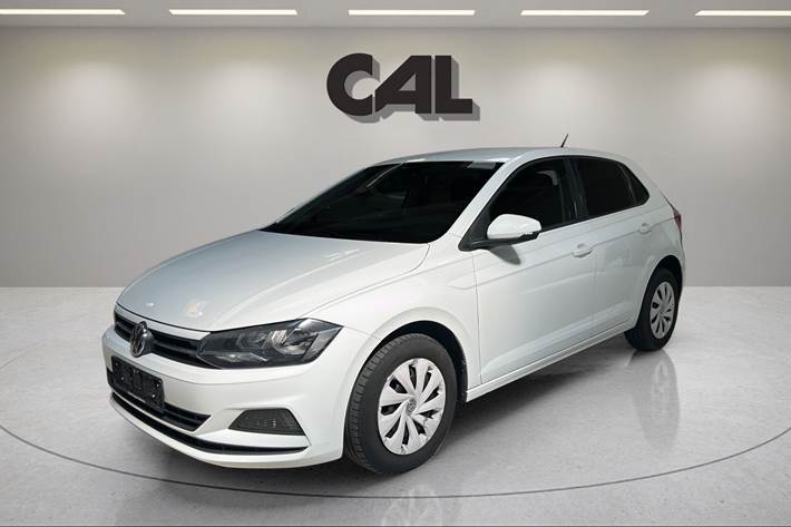Hvid VW Polo fra 2019