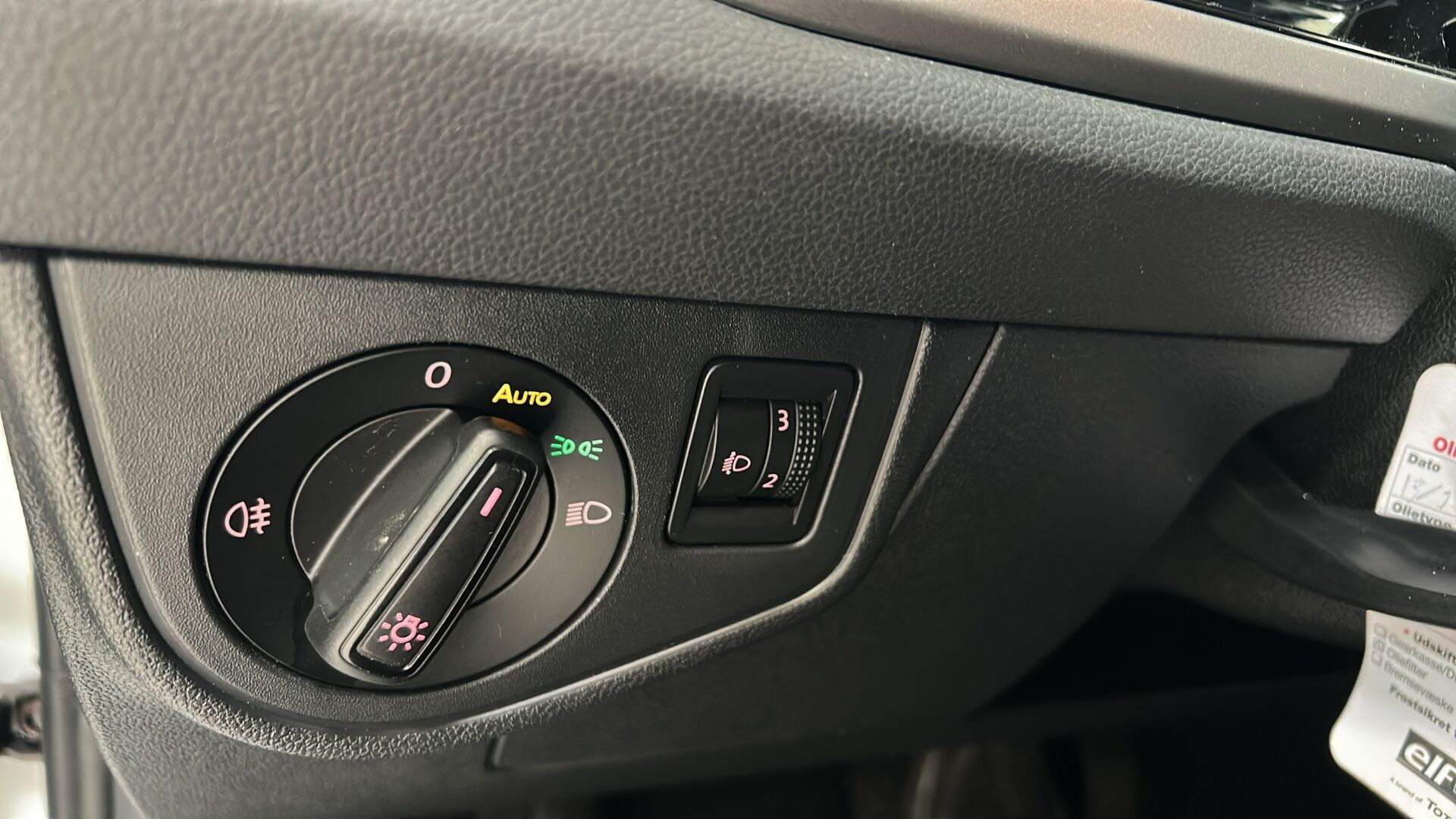 Hvid VW Polo fra 2019