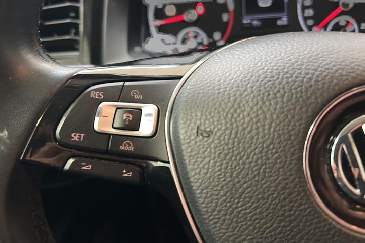 Hvid VW Polo fra 2019