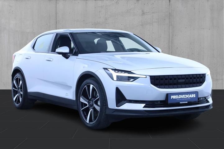 Hvid Polestar 2 fra 2021