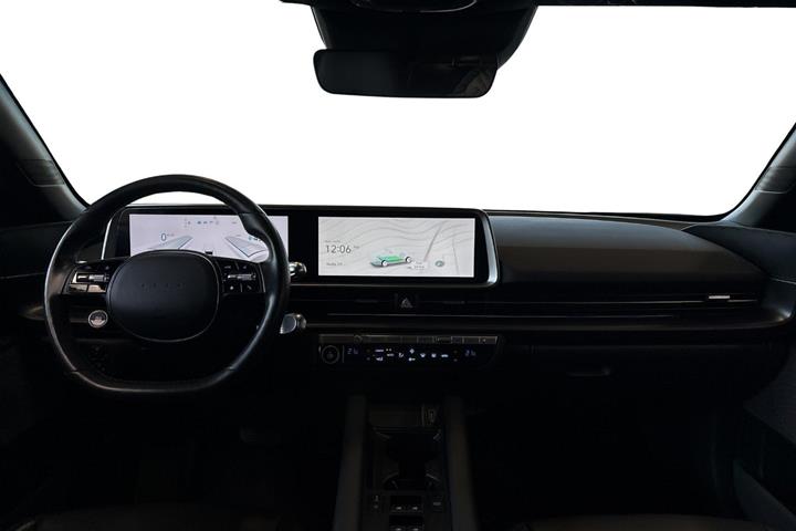 Rød Hyundai Ioniq 6 fra 2023