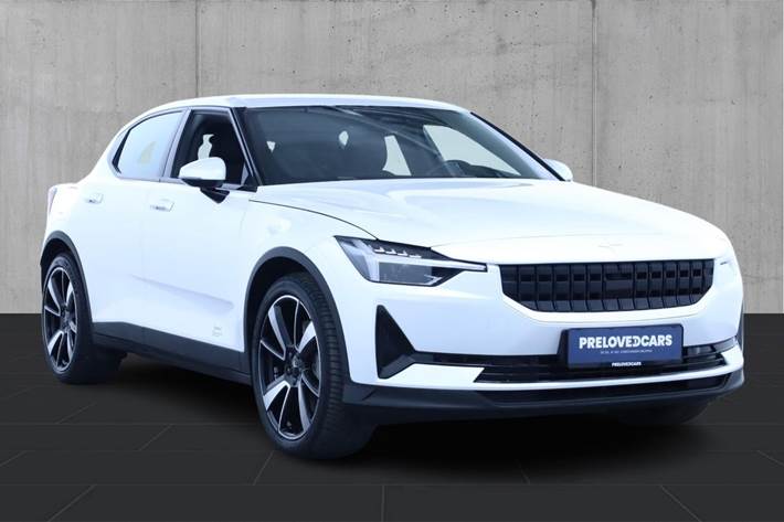 Hvid Polestar 2 fra 2021