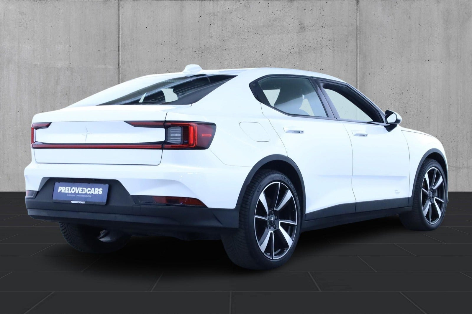 Hvid Polestar 2 fra 2021