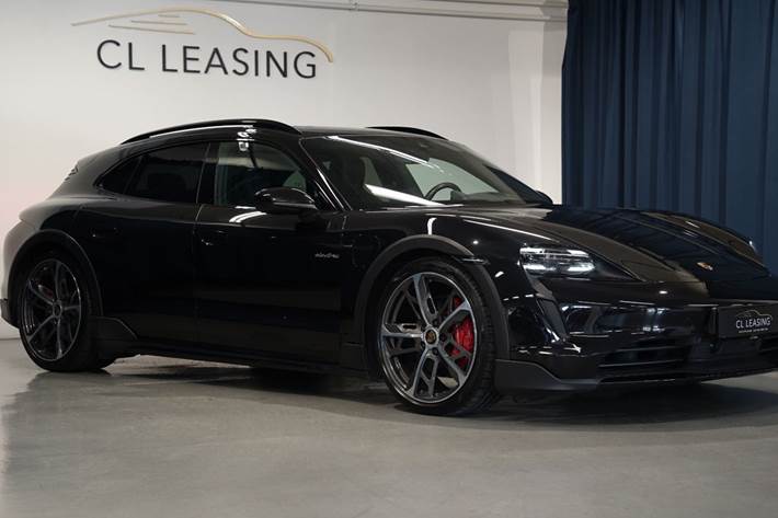 Sort Porsche Taycan 4S fra 2023