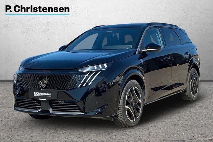 Sort Peugeot e-5008 fra 2025 set udefra