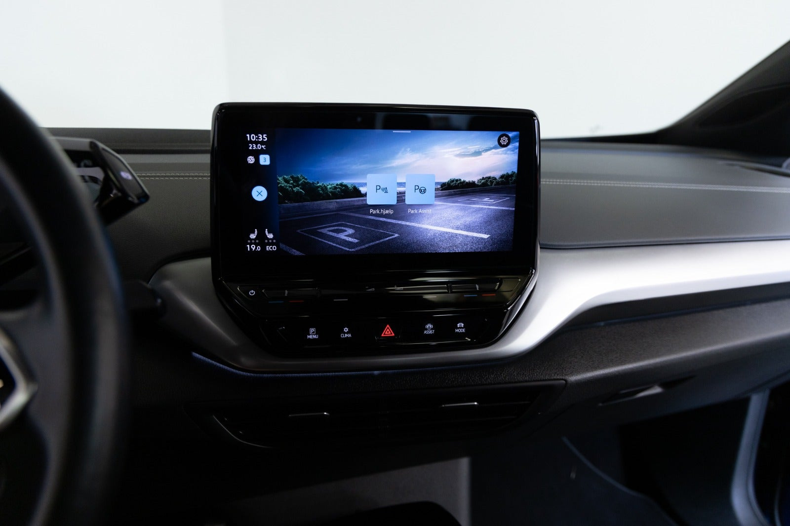 Blå VW ID.4 fra 2023