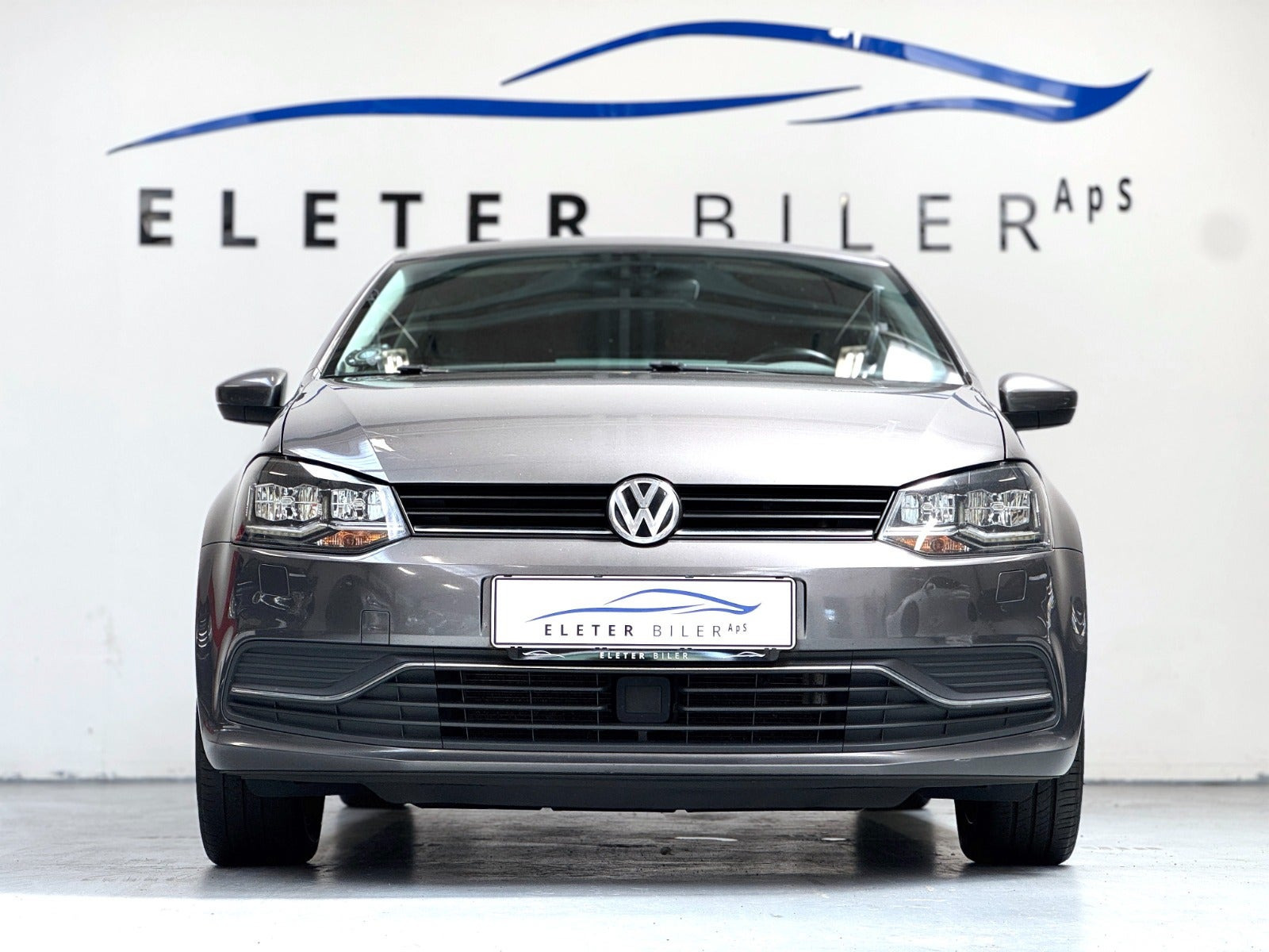 Grå VW Polo fra 2017