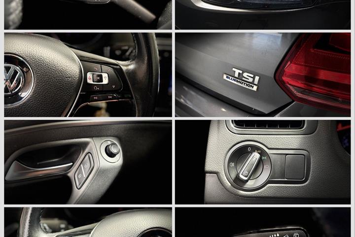Grå VW Polo fra 2017